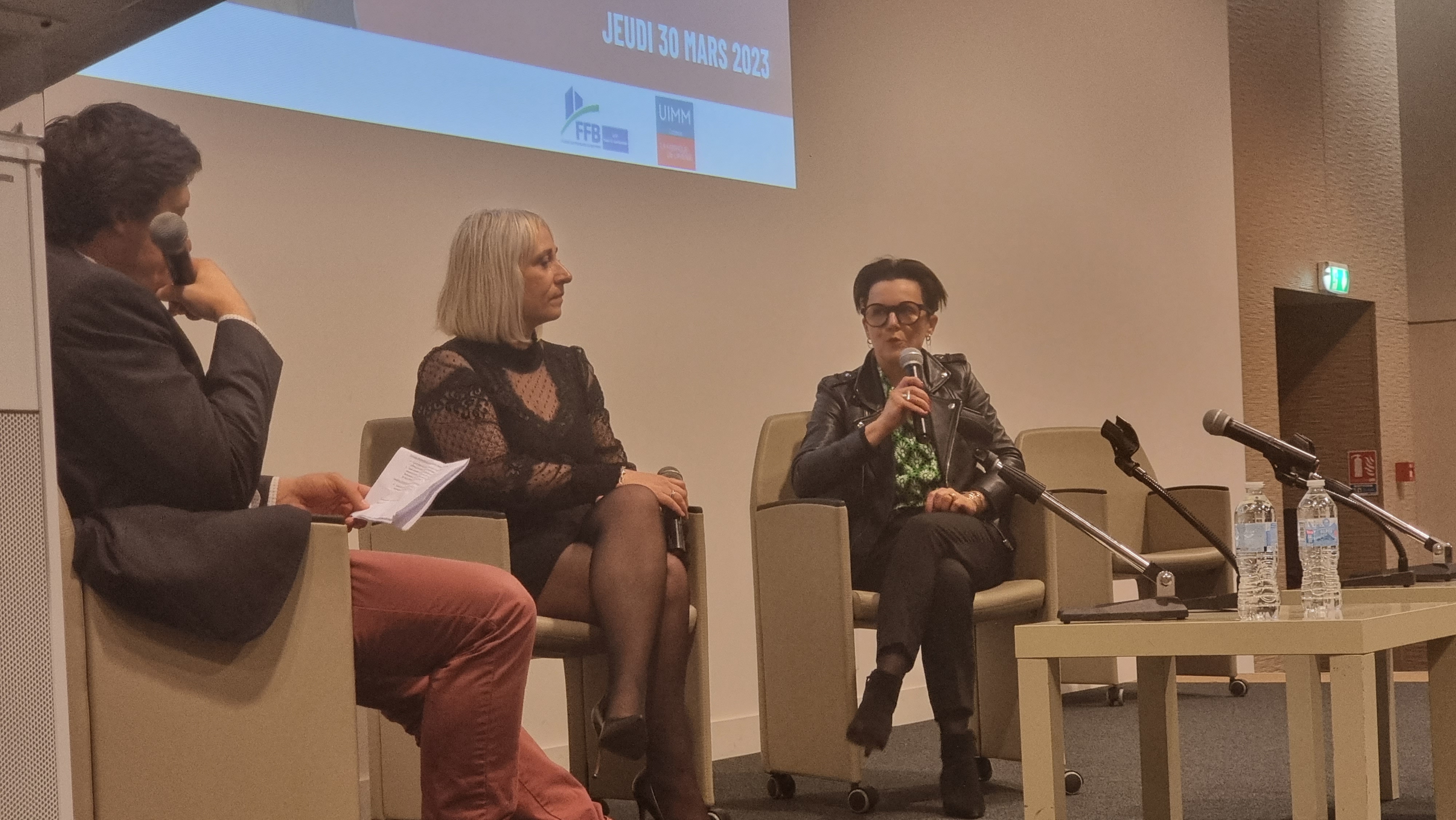 Sandrine Latour et Christelle Roubardeau, mandataires pour le conseil des prud'hommes.