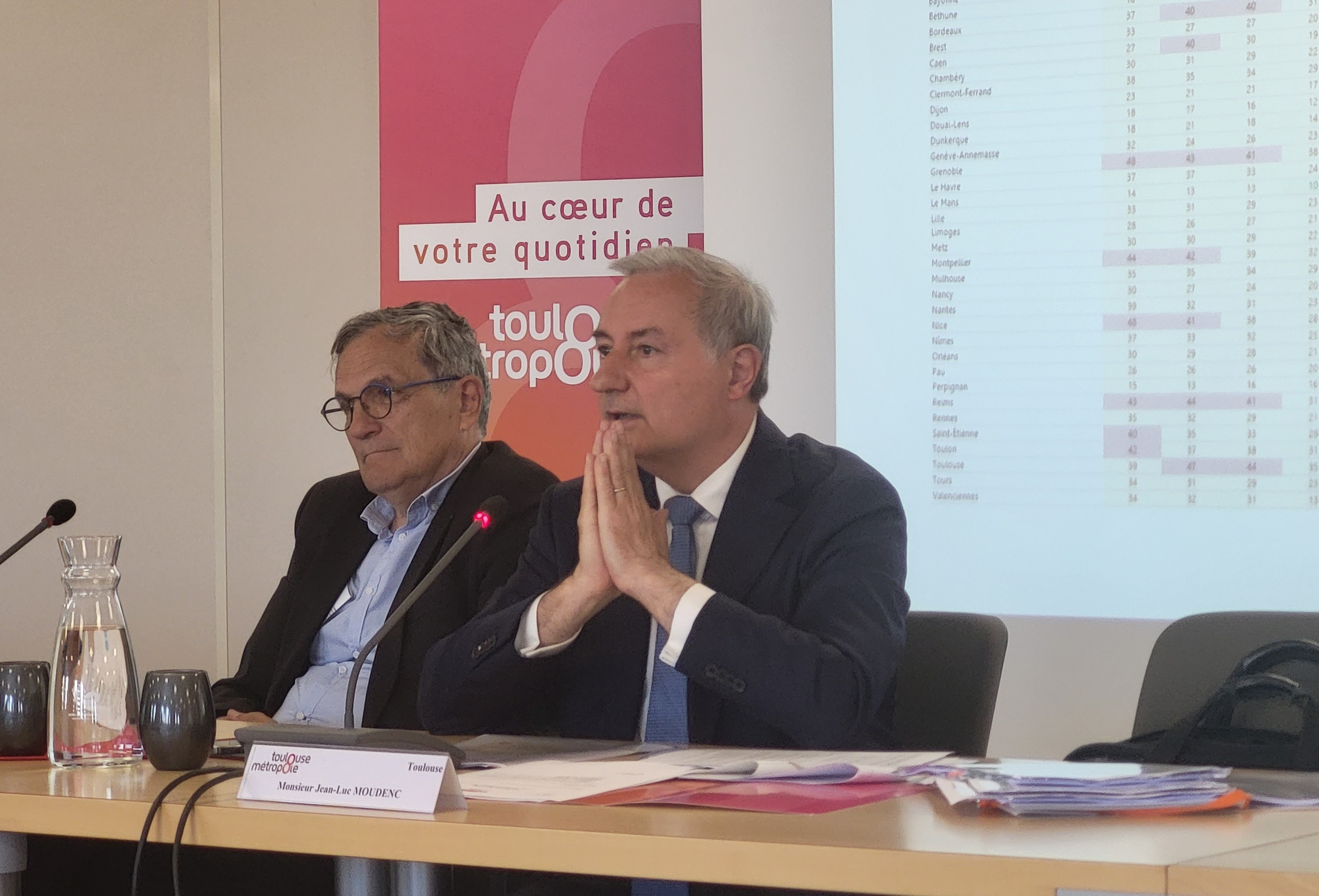 « Les métropoles d'Aix-Marseille, Strasbourg, Rouen, Lyon, et celle du Grand Paris restent à ce jour considérées comme territoires de vigilance. » détaille Jean-Luc Moudenc, maire de Toulouse. (Photo : Dorian Alinaghi Entreprises Occitanie)