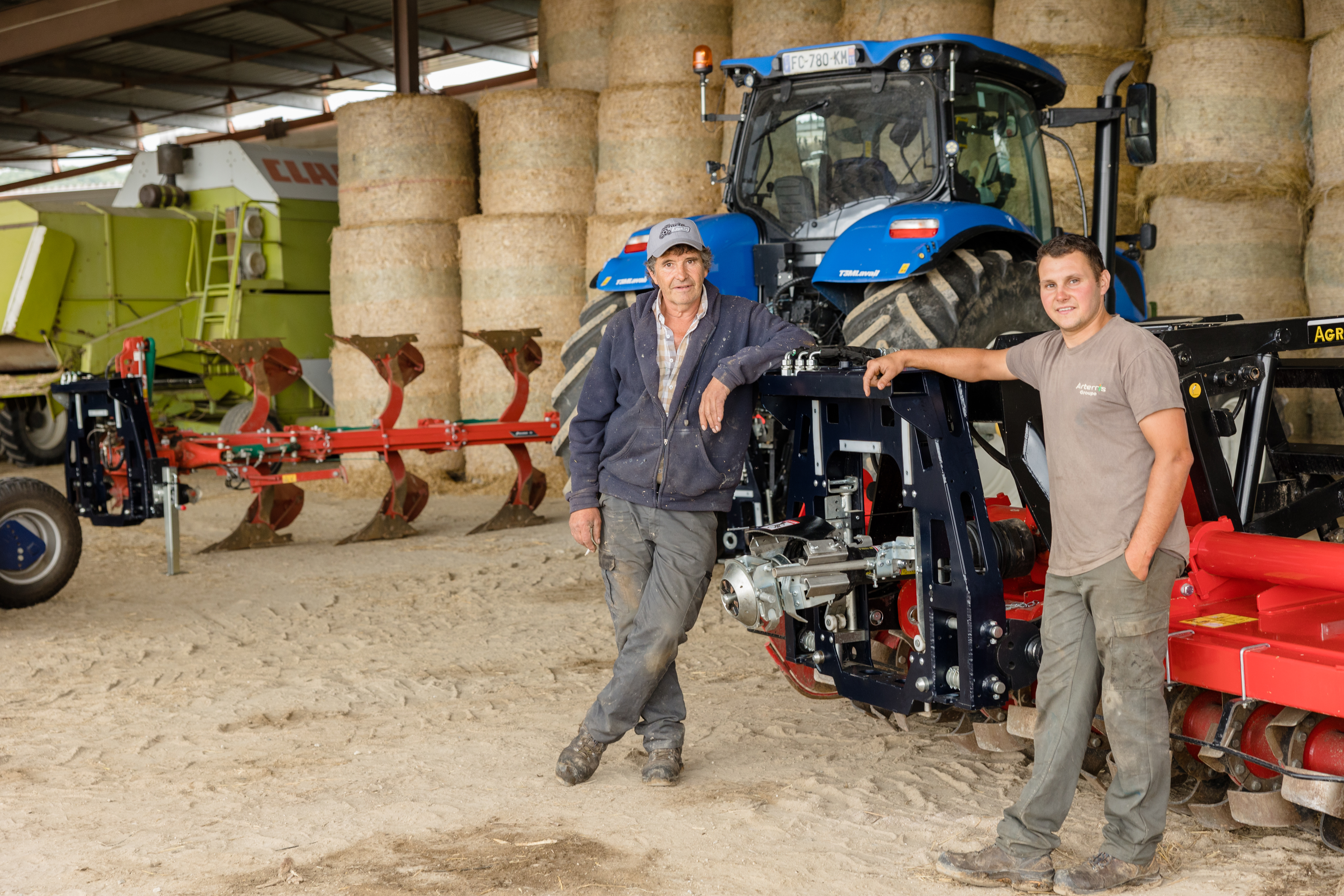 L'innovation Tracto-Lock est testée par des agriculteurs dans le Lauragais. (Photo : Tracto-Lock)