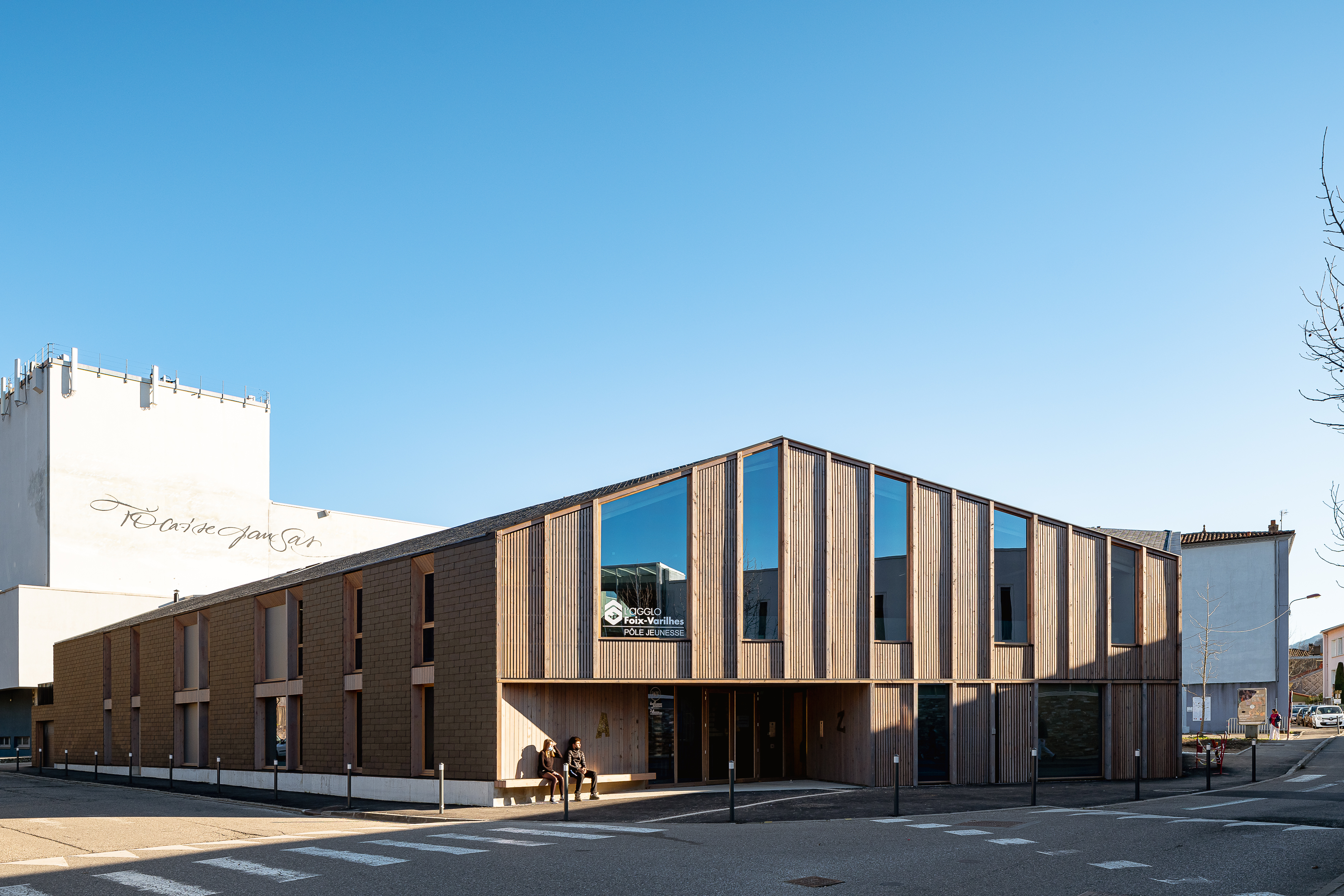 Le pôle jeunesse collaboratif de Foix (Ariège) est le lauréat dans la catégorie "Apprendre-se divertir". (Photo : Franck Brouillet)