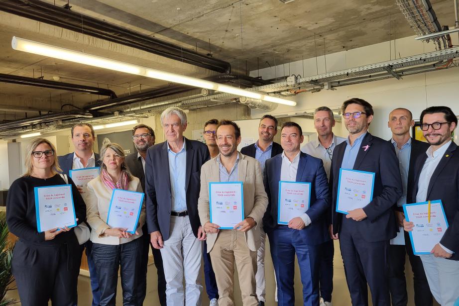 L'ensemble des acteurs du logement de la Haute-Garonne se mobilisent face à une "crise sans précédent" de la construction et du BTP. (Photo : Dorian Alinaghi - Entreprises Occitanie)