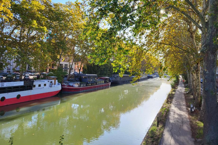 Le canal du Midi (ici à Toulouse) est classé au Patrimoine mondial de l'Unesco. (Photo : Anthony Assémat - Entreprises Occitanie)