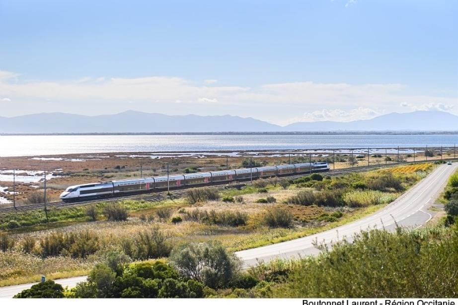 La LGV Montpellier-Perpignan a connu une avancée majeure en ce mois de février 2023. (Photo : Laurent Boutonnet/Région Occitanie)