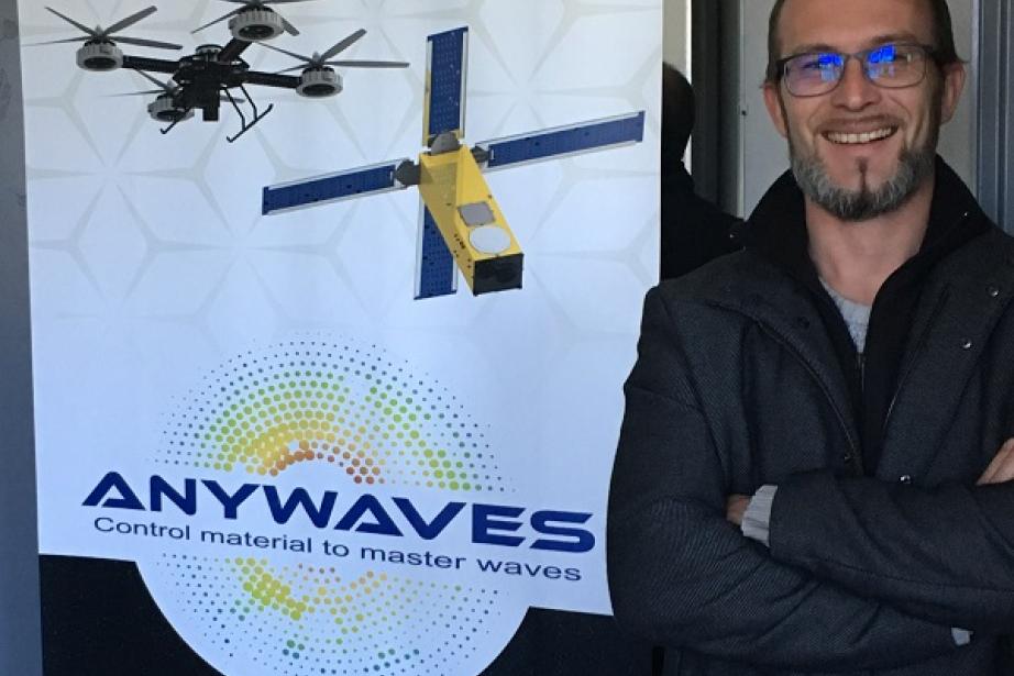 Nicolas Capet, cofondateur et dirigeant d’Anywaves. Nicolas Capet, cofondateur et dirigeant d’Anywaves.