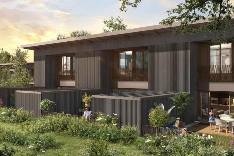 Equipé de plus de 300m² de panneaux photovoltaïques et thermiques, le complexe présente un bilan réduit de -76% par rapport à un bâtiment classique RT 2021 Equipé de plus de 300m² de panneaux photovoltaïques et thermiques, le complexe présente un bilan réduit de -76% par rapport à un bâtiment classique RT 2021