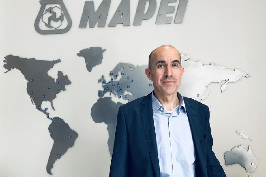 Christophe Jeauneau, directeur de Mapei France. Christophe Jeauneau, directeur de Mapei France.