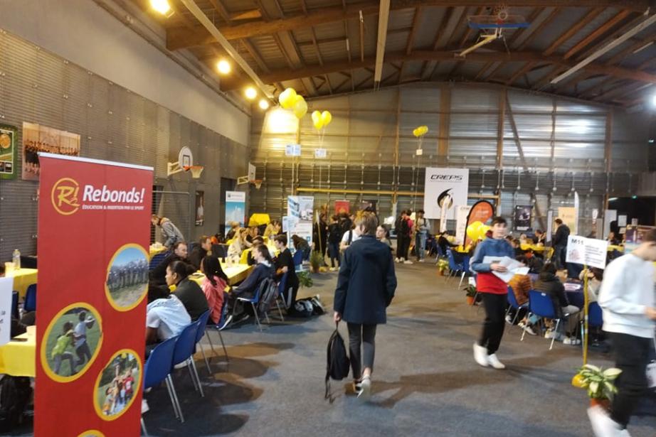 Le Forum des métiers s'est tenu au CREPS de Toulouse, mercredi 14 février 2023. (Photo : Anthony Assémat - Entreprises Occitanie)