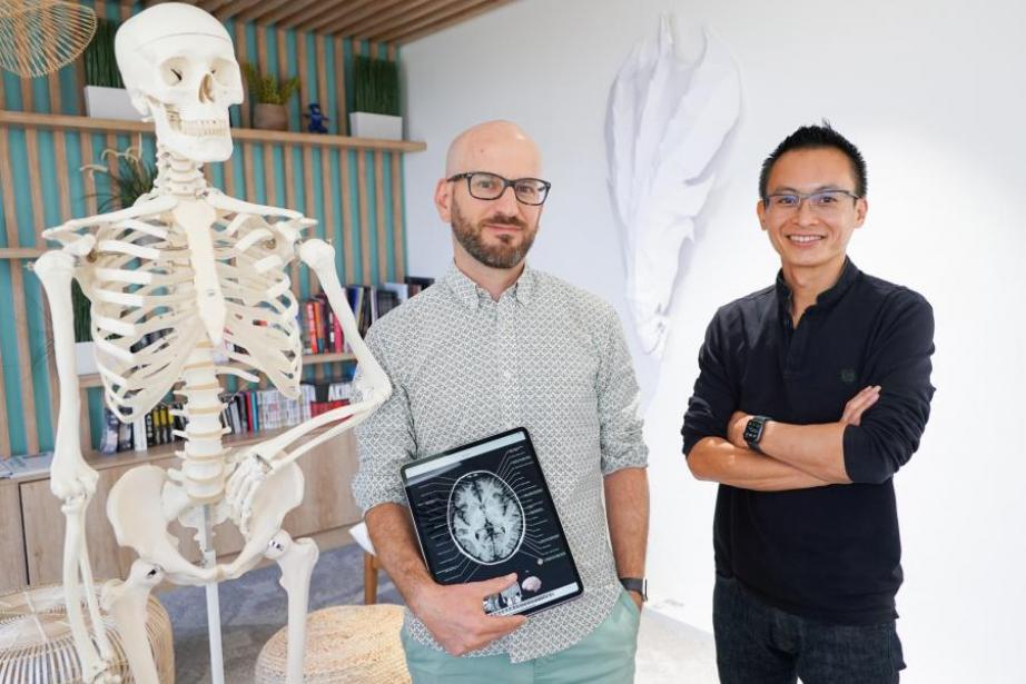 Antoine Micheau et Denis Hoa, médecins radiologues et fondateurs de Imaios Antoine Micheau et Denis Hoa, médecins radiologues et fondateurs de Imaios