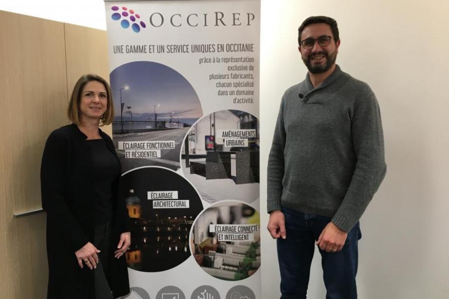 Céline Bailly et Hervé donnarel, membres du comité de direction d'Occirep. Céline Bailly et Hervé donnarel, membres du comité de direction d'Occirep.