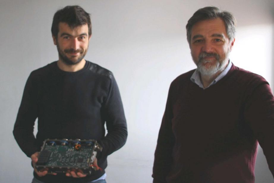de g à d : Christophe Viguier, docteur ingénieur et Bertrand Nogarède, fondateur et président de Novatem de g à d : Christophe Viguier, docteur ingénieur et Bertrand Nogarède, fondateur et président de Novatem