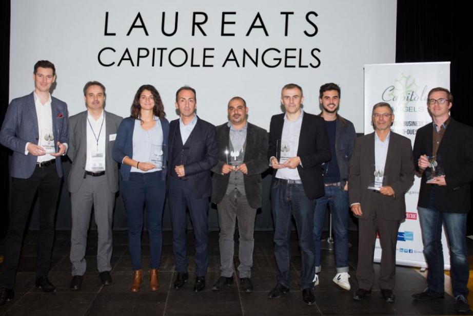 Les lauréats Capitole Angels révélés le 15 novembre dernier lors des rencontres Occitanie Invest. Les lauréats Capitole Angels révélés le 15 novembre dernier lors des rencontres Occitanie Invest.