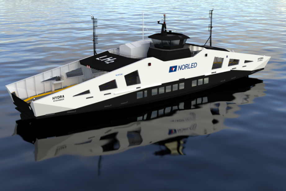 1er ferry à l'hydrogène en service en 2021