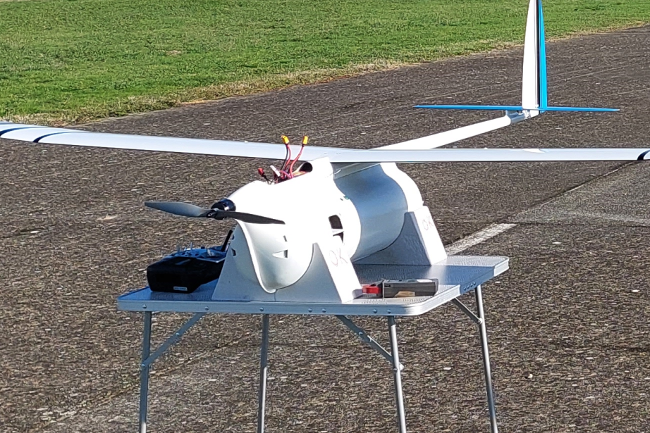 Fin janvier 2023, le premier vol d'un drone électrique à hydrogène a été une réussite sur la piste de Muret (Haute-Garonne), au sud de Toulouse (Photo : ISAE-Supaero)