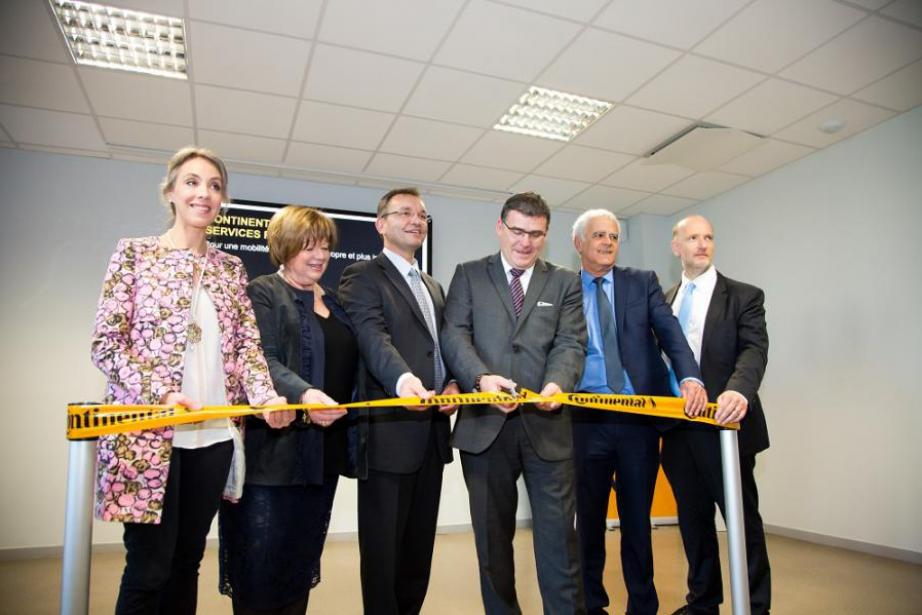 Inauguration de la nouvelle filiale de Continental à Toulouse Inauguration de la nouvelle filiale de Continental à Toulouse