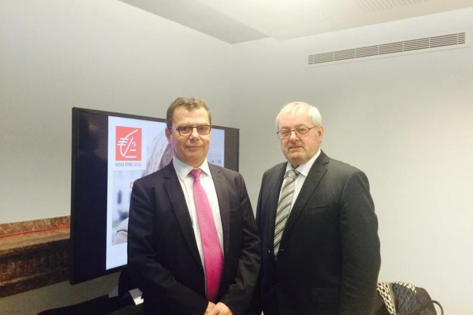 Pierre Carli, président du directoir et Bernard Roux, président du conseil régional et de surveillance, ont présenté les résultats 2016 de la CEMP Pierre Carli, président du directoir et Bernard Roux, président du conseil régional et de surveillance, ont présenté les résultats 2016 de la CEMP
