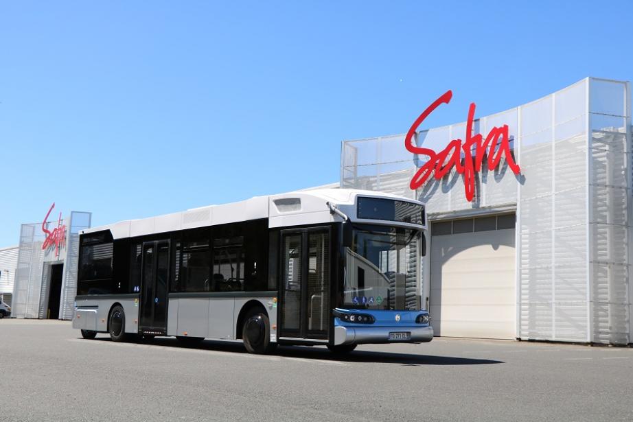 Un bus à hydrogène de Safra