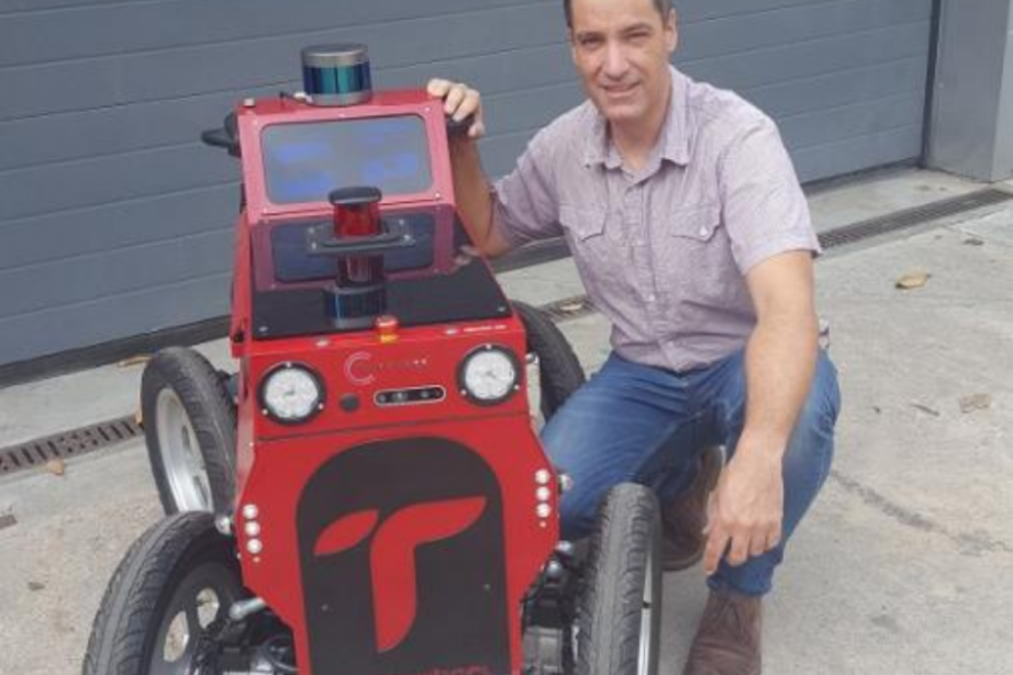Benjamin Talon, cofondateur du robot Twinswheel. Les projets d'investissement de sa société Soben ont été retenus par la nouvelle plateforme de financement Epargne Occitanie.