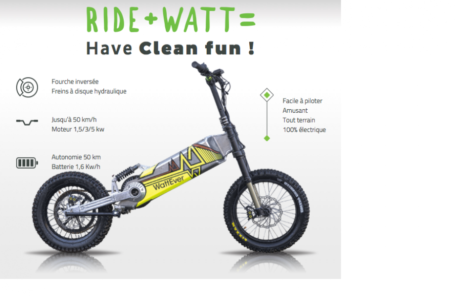 eMott a été conçu par la start-up toulousaine WattEver eMott a été conçu par la start-up toulousaine WattEver
