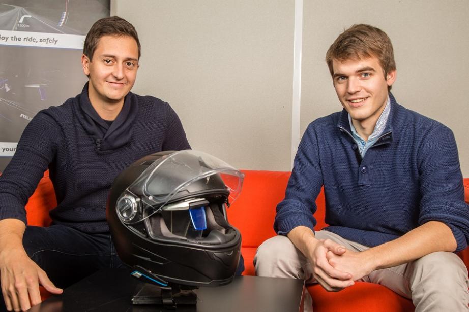 de g à d : Romain Duflot et Thomas de Saintignon, cofondateurs de g à d : Romain Duflot et Thomas de Saintignon, cofondateurs