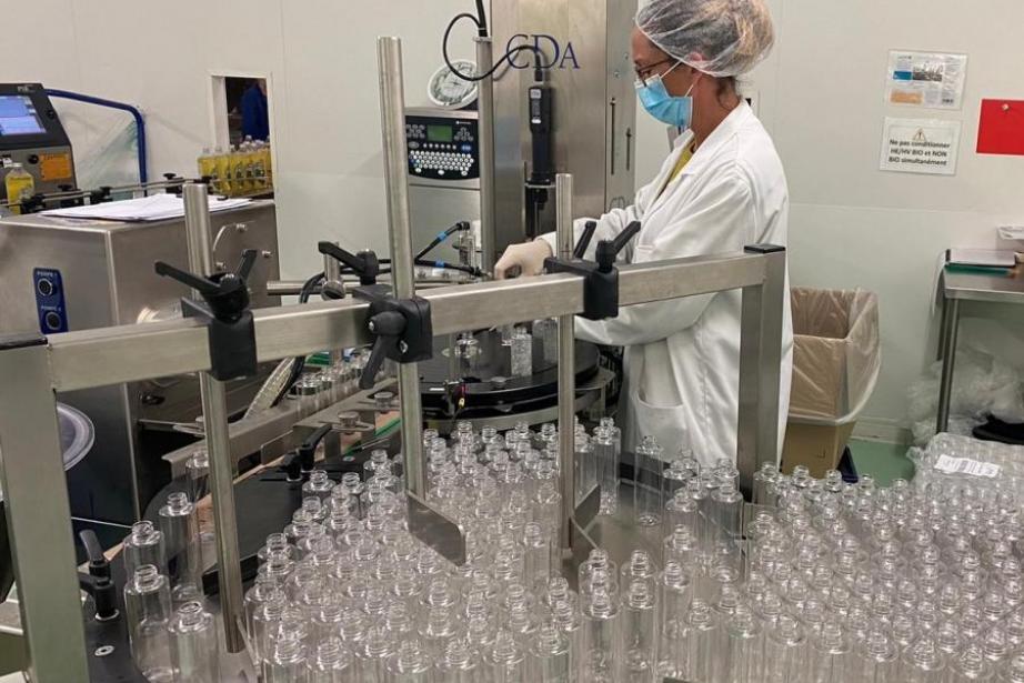 Production en cours au Laboratoire Gravier Production en cours au Laboratoire Gravier
