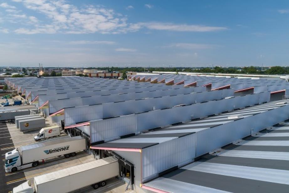 Le nouveau site logistique de Fondeyre, à quelques centaines de mètres du Grand Marché Min Toulouse Occitanie. 