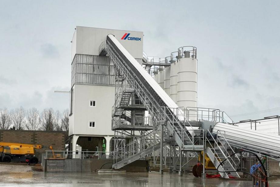 L'unité de production de Cemex à Toulouse.