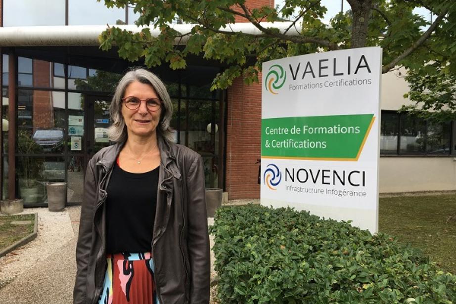 Anne destouches, déléguée générale régioanle du Syntec numérique en Occitanie et responsable de Vaelia Toulouse. 