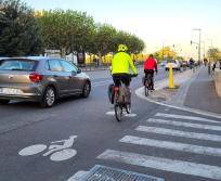 Toulouse et sa métropole investissent 180 millions d'euros jusqu'en 2026 pour créer des pistes cyclables et améliorer le réseau. (Photo : Anthony Assémat - Entreprises Occitanie)