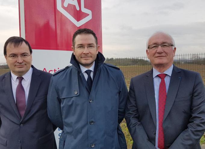 François Magne, directeur des investissements, Frédéric Carré, président d’Action Logement Occitanie, Fabien Serieys, directeur d’Action Logement Services Occitanie.