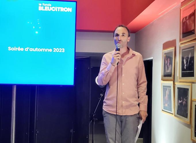 Sylvain Baudriller, responsable du fonds de dotation de Bleu Citron, espère atteindre la barre des 40 mécènes en 2024. (Photo : Anthony Assémat - Entreprises Occitanie)