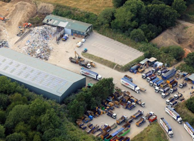 Le site de Britaniacrest Recycling en 2014