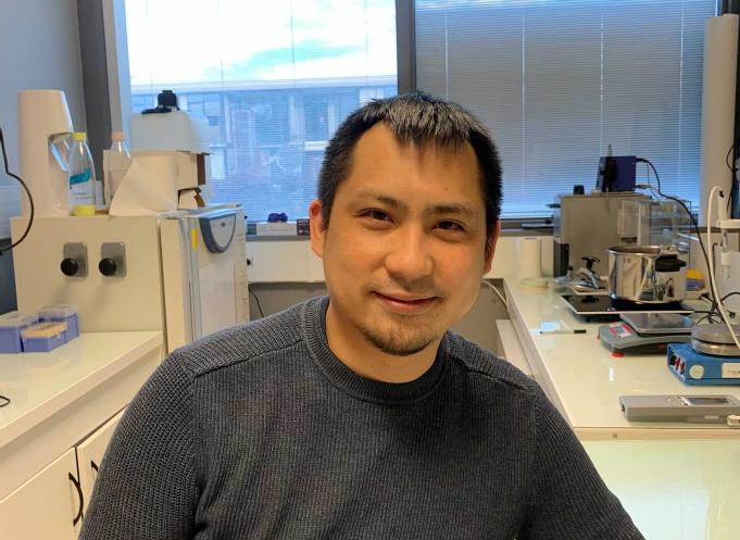 Vinh Ly, fondateur de Kyanos Biotechnologies qui compte aujourd'hui une dizaine de collaborateurs. 