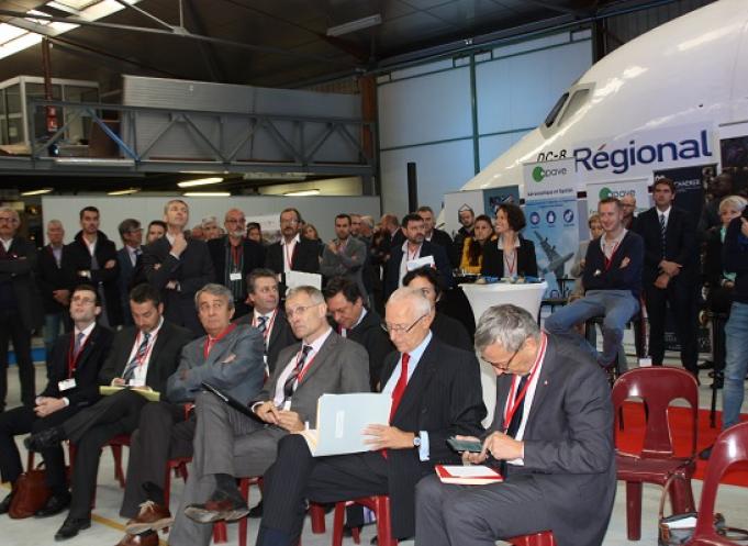 Plus de 200 professionnels sont venus à la rencontre des entreprises aéronautiques du Gers