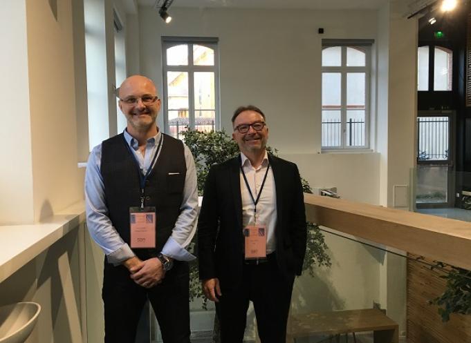 Gérald Lepain (représentant de SBA Occitanie) et Serge Le Men (vice-président de SBA France). 