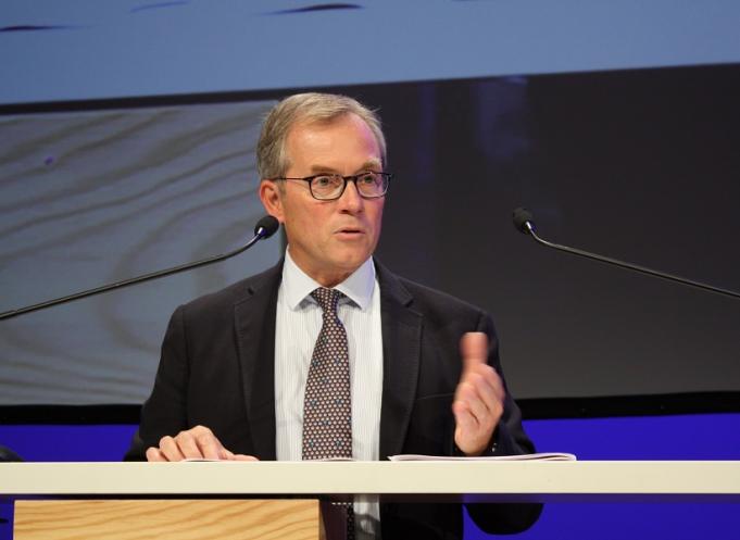 Jean-Marie Hanquiez, président du Medef 31, à l'occasion de la soirée de lancement du TOP éco Occitanie