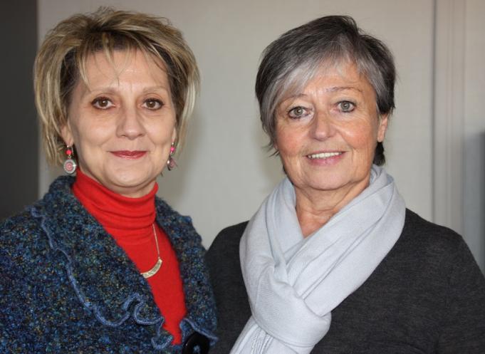 Marielle Gaudois et Marie-Pierre Camillo