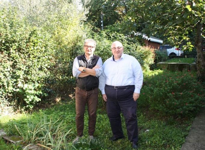 Eric Hermann et Jean-Luc Marini, président et directeur de Safety Data.