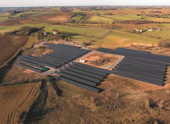 La centrale de Bélesta Lauraguais raccordée en 2017