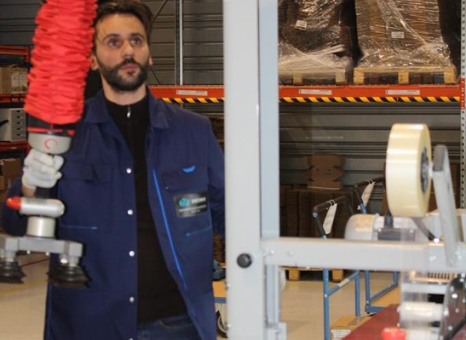 Le préhenseur en action